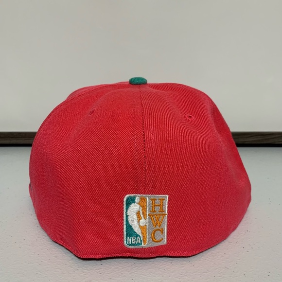 Mitchell & Ness San Antonio Spurs HWC 35th Anniversary Fitted Hat/Cap-Size 8 NWT - Picture 3 of 12